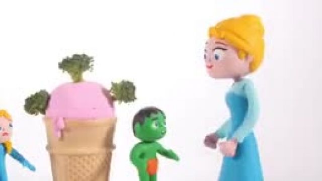 دانلود انیمیشن  خانواده خمیری این قسمت Kids Making Funny Facs