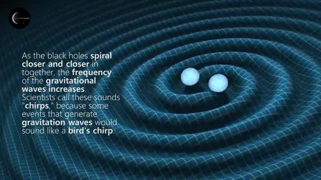 صدای برخورد دو سیاهچاله و تابش امواج گرانشی به خاطر چیست 
