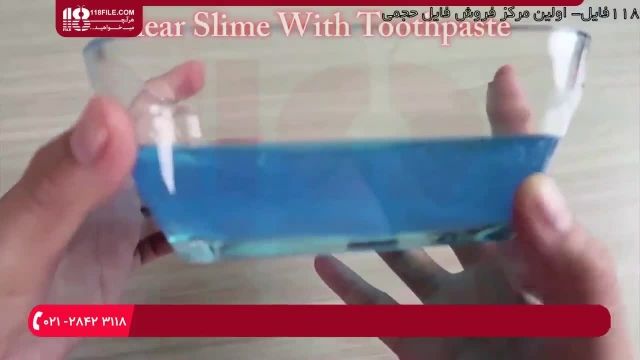 آموزش درست کردن اسلایم حبابی با شیشه پاک کن 