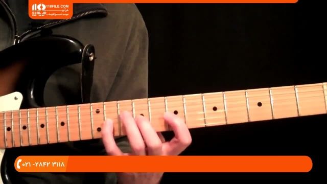 آموزش گیتار الکتریک - یادگیری گیتار لید هارمونی به روش آیرون