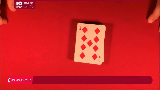 آموزش شعبده بازی با پاسور - ترفند کارت 4