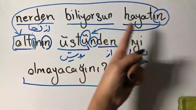 آموزش رایگان ترکی استانبولی از مبتدی تا پیشرفته قسمت 101