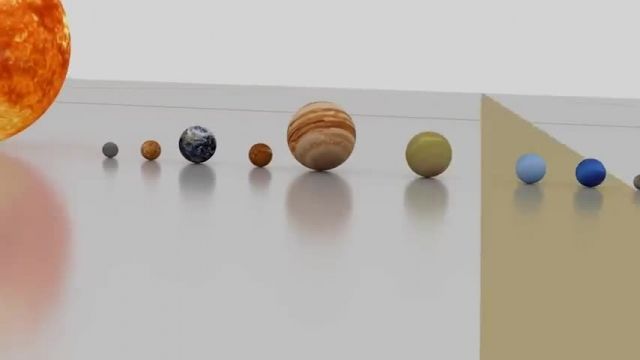 منظومه شمسی چقدر بزرگ است؟ (زبان اصلی)