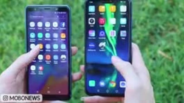 بررسی میان‌رده های بازار - Galaxy A7 2018 Honor 8x