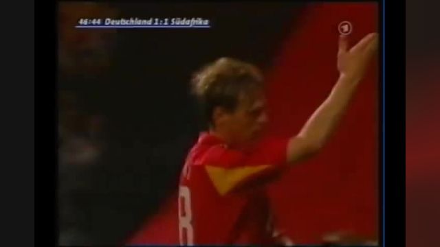 هت تریک پودولسکی؛ آلمان 4-2 آفریقای جنوبی (دوستانه 2005)