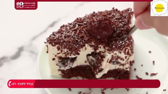 آموزش پخت شیرینی خانگی|کیک تولد خانگی|شیرینی پزی(کیک تولد اسفنجی شکلاتی)