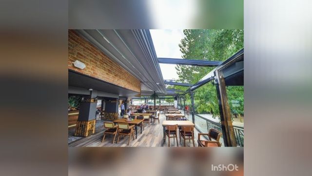 جدیدترین سقف برقی کافه رستوران