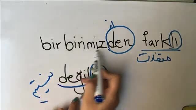 آموزش رایگان ترکی استانبولی از مبتدی تا پیشرفته قسمت 7