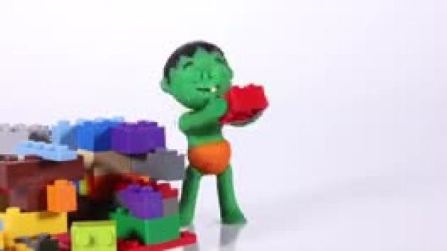 دانلود انیمیشن خانواده خمیری این قسمت  Kids Cooking Breakfast