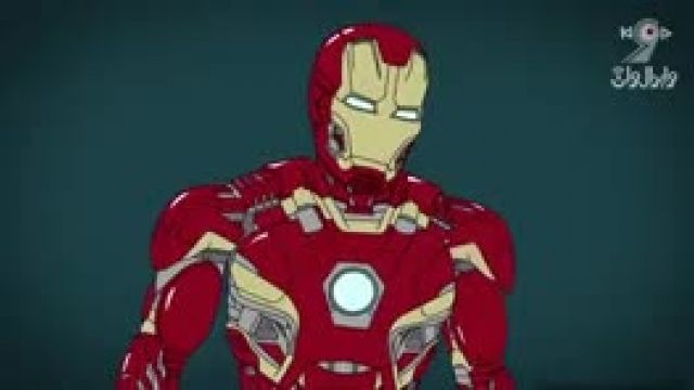 دانلود انیمیشن تکامل لباس های آیرون من Iron man 