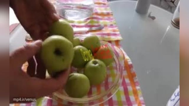 روش ساده درست کردن سرکه سیب خانگی