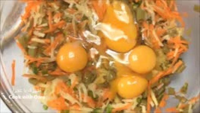 دستور پخت کوکو و املت سبزیجات سالم و رژیمی 