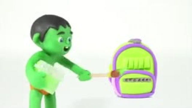 دانلود انیمیشن خانواده خمیری این قسمت Kids Learning Rainbow Colors