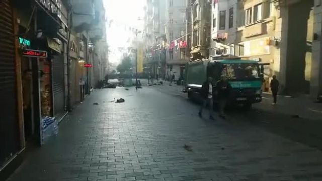 بیش از 10 کشته و مجروح بر اثر انفجار مهیب در خیابان استقلال استانبول | ویدیو 
