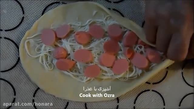 دستور پخت پیده پیتزای ترکی