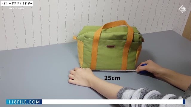 آموزش دوخت کیف-دوخت کیف دستی-دوخت کیف پارچه ای-دوخت کیف لپ تاپ