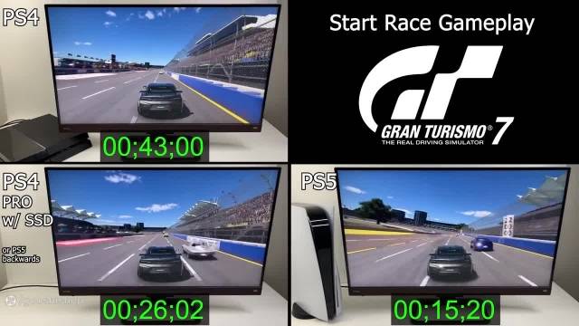مقایسه کیفیت اجرای بازی Gran Turismo 7 روی کنسول‌های PS4 - PS4 Pro - PS5