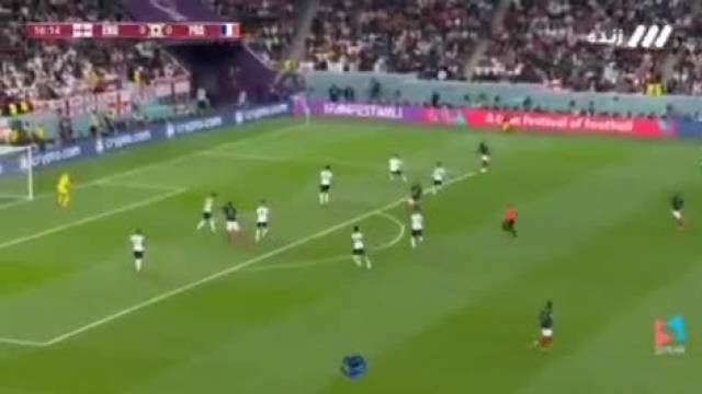  گل اول فرانسه به انگلیس در جام جهانی 2022 قطر | ویدیو 
