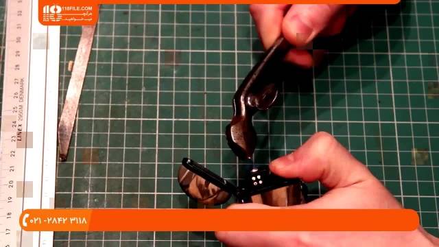 چرم دوزی - آموزش ساخت کیف گوشی برای انواع مدل ها