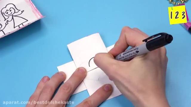 6 اسباب بازی کاغذی متحرک - کاردستی کاغذی آسان