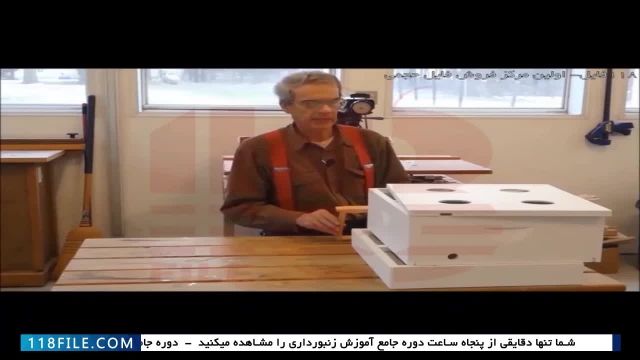 آموزش ساخت کندوعسل-ساخت کندو عسل ساده - ساخت کندو سه قاب پارت دو