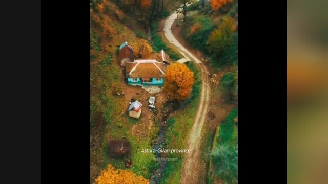 طبیعت زیبای پاییزی روستای صیادلر آستارا | ببینید 