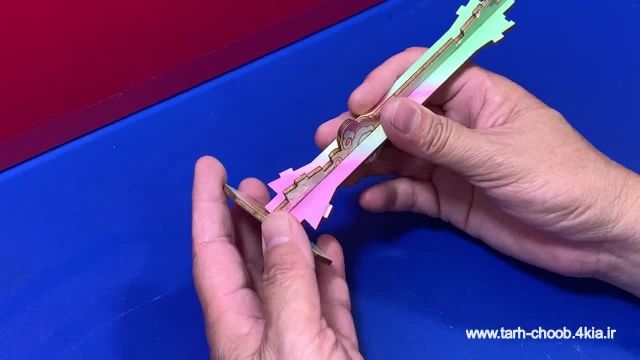 آموزش کاربردی اسمبل کردن طرح معرق طاووس - www.tarh-choob.4kia.ir