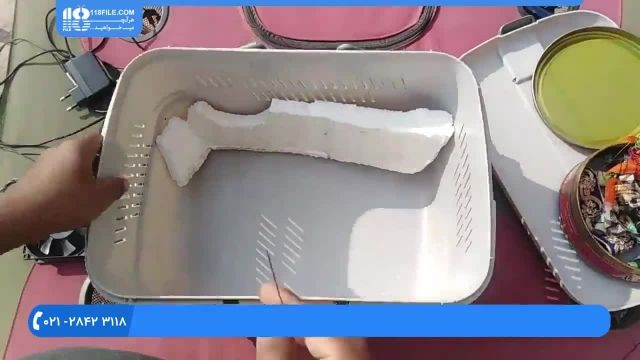 آموزش ساخت دستگاه جوجه کشی با ظروف پلاستیکی 