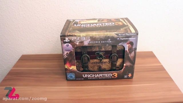 جعبه گشایی نسخه Explorer بازی Uncharted 3