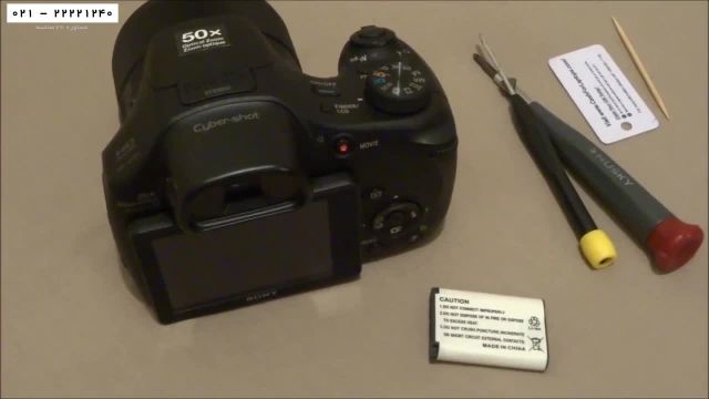 گیر کردن فلاش دوربین(dsc-hx300)-آموزش تعمیر دوربین عکاسی-تعمیر دوربین عکاسی حرفه