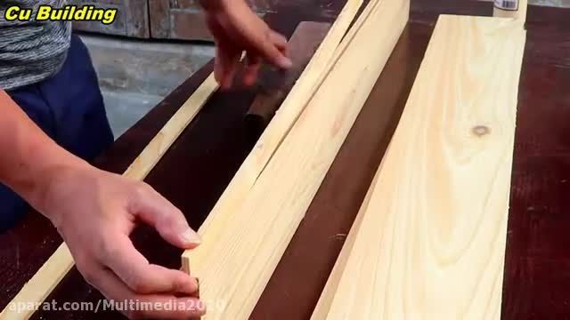 آموزش کاردستی با چوب - ساخت میز تحریر