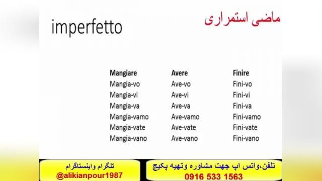 آموزش 100 %تضمینی مکالمه ایتالیایی وآمادگی جهت آزمون استرنی                    ،