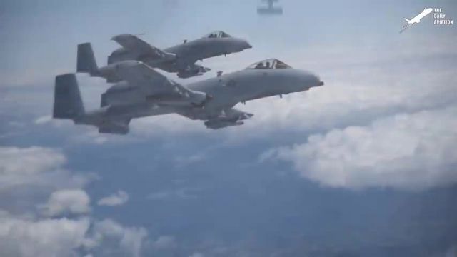 بارگیری فوق العاده قدرتمند A-10 با موشک های غول پیکر آمریکایی !
