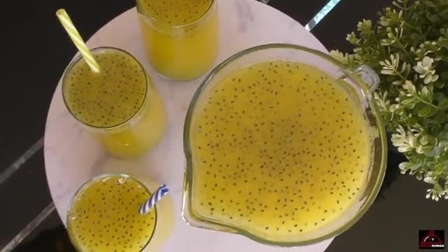 دستور تهیه شربت تخم ريحان برای ماه رمضان