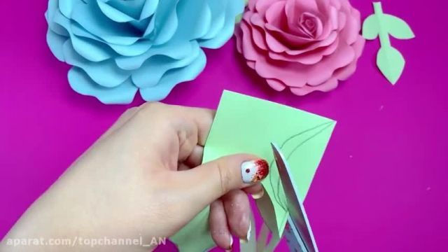 ساخت گل های کاغذی تزئینی و چراغ خواب برای اتاق دخترها