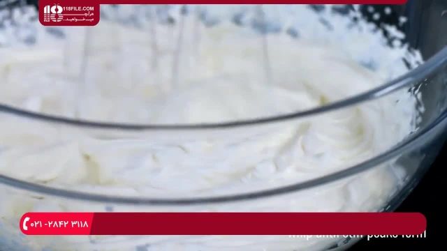 آموزش شیرینی پزی | کیک پزی | قنادی (دستور پخت آلاسکا یا بستنی یخی)