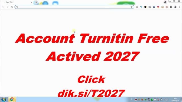 Account Turnitin Free Actived 2027