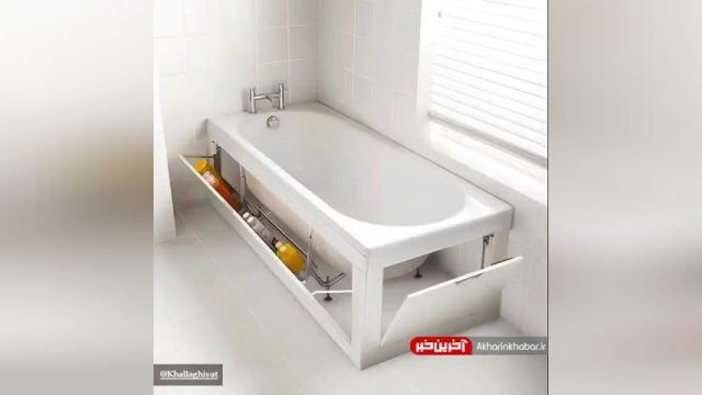 ایده برای منظم کردن حمام برای خانوم های خوش سلیقه | ویدیو 