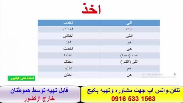 آسانترین وسریعترین روش آموزش عربی عراقی خوزستانی وخلیجی بااستاد علی کیانپور  /./
