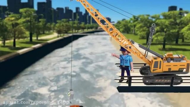 دانلود انیمیشن ماشین بازی این قسمت شکستن پل و سقوط ماشین ها به داخل رودخانه !
