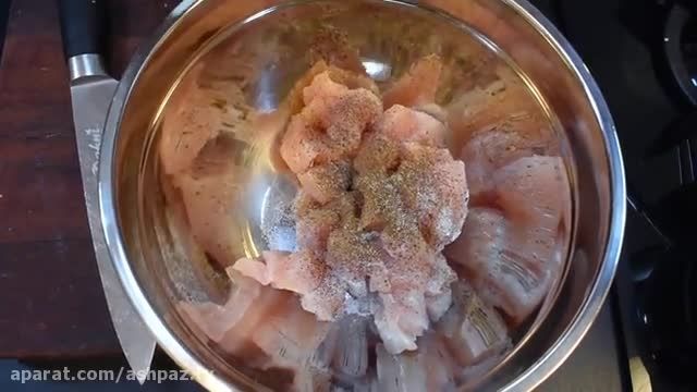 آموزش طرز تهیه مرغ پاپ کرنی (chiken POPS) جدید 