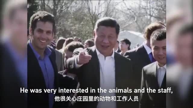 دیدار یک خانواده کشاورز آرژانتینی با رئیس جمهور چین