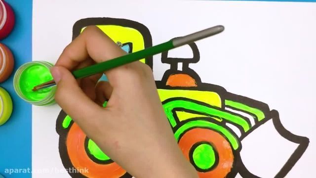 نقاشی کودکانه ساده - رنگارنگ و جذاب 