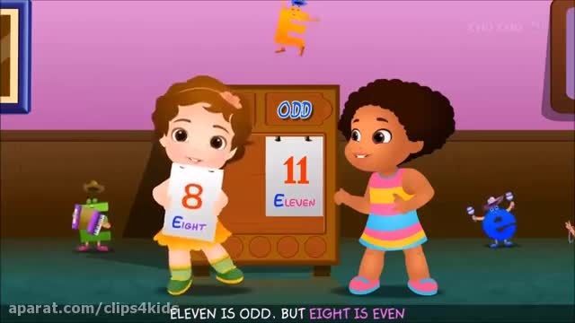 آموزش حروف انگلیسی با ترانه کودکانه "قسمت دهم"