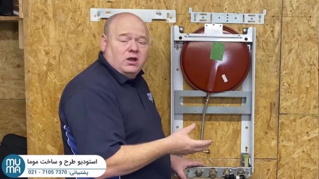 آموزش نحوه نصب پکیج دیواری دوگانه سوز