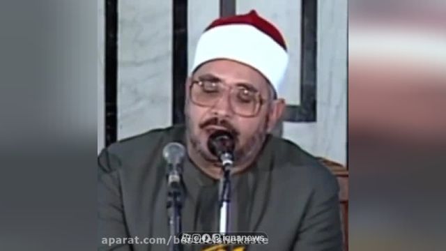 دانلود ویدیو ای از تلاوت قران با صدای  شحات محمد انور /