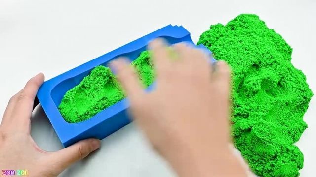 ساخت کاردستی لیوان با ماسه های متحرک - بازی کودکانه