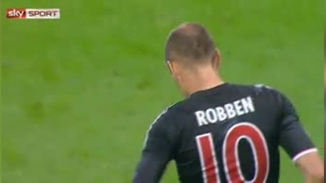 گل روبنی روبن؛ بایرن 2-0 زوریخ سوئیس( لیگ قهرمانان 2011-12)