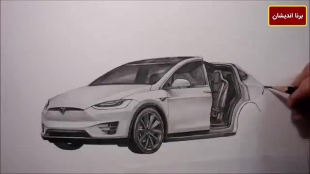 دانلود ویدیو  آموزش نقاشی اتومبیل از پایه تا پیشرفته