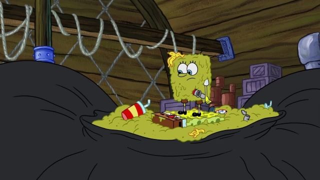 انیمیشن باب اسفنجی: جنون مراعات اصول بهداشتی SpongeBob: Sanitation Insanity